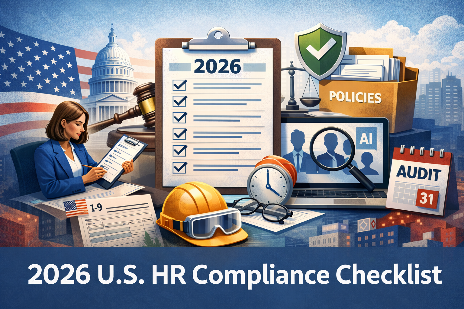 2026 U.S. HR Compliance Checklist for Small & Mid-Sized Businesses: Essential Updates You Can’t Afford to Miss