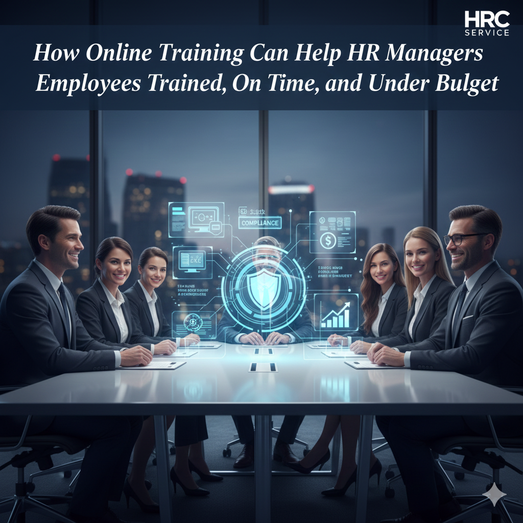 How Online Training Can Help HR Managers Keep Employees Trained, On Time, and Under Budget